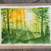 Il mio progetto del corso: Paesaggi incantevoli ad acquerello: dipingi con la luce Ein Projekt aus dem Bereich Malerei und Aquarellmalerei von Isabella Guaitoli - 26.08.2024