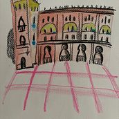Mi proyecto del curso: Sketching urbano: dibuja tu ciudad en movimiento. Watercolor Painting, and Sketchbook project by lulatorront - 08.26.2024