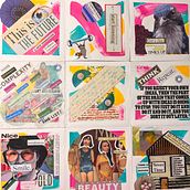 My project for course: Creative Notebook: Experiment with Collage, Stamps, and Decoupage. Collage, Paper Craft, and Sketchbook project by Nicola Dovey - 08.26.2024