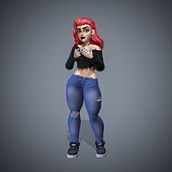 Meu projeto do curso: ZBrush: modelagem de personagens estilizadas. 3D, Character Design, 3D Modeling, and 3D Character Design project by brunoanaoantunes - 08.25.2024