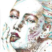 My project for course: Experimental Portraiture with Ink, Tea and Alcohol. Fine Arts, Painting, Drawing & Ink Illustration project by Ambra Lolli - 08.27.2024