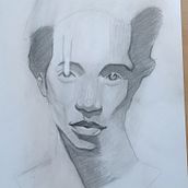 Mi proyecto del curso: Retratos realistas a lápiz: luz, sombra y proporción. Traditional illustration, Fine Arts, Sketching, Pencil Drawing, Drawing, Portrait Drawing, Realistic Drawing, Artistic Drawing, and Figure Drawing project by Olga Santiago - 08.27.2024