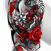 Mój projekt z kursu: Realistyczny tatuaż kolorowy . Tattoo Design project by Krystian Tyl - 08.27.2024