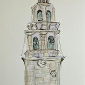 Mi proyecto del curso: Dibujo arquitectónico expresivo con marcadores de colores. Sketching, Drawing, Architectural Illustration, Sketchbook & Ink Illustration project by Andrea Rosas - 08.27.2024