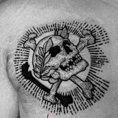 Mi proyecto del curso: Técnicas de tatuaje blackwork con línea fina. Een project van  Tatoeageontwerp van america_hdzp77 - 28.08.2024