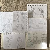 My project for course: Sketchbook Drawing Techniques for Beginners. Un progetto di Character design, Bozzetti, Disegno a matita, Disegno e Sketchbook di bumblebee_ - 25.08.2024