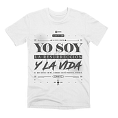 Diseño de camiseta Cristiana | Yo soy la resurrección y la vida. Projekt z dziedziny T, pografia, Projektowanie t i pografii użytkownika Andrew Marcel Veloz Bejarano - 28.08.2024