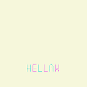 Hellaw (hello). Motion Graphics, Animation, T, pograph, 3D Animation, Kinetic T, and pograph project by Ryan Stewart - 08.25.2024