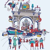 Riobamba Primicias. Ecuador. Traditional illustration, Vector Illustration, and Digital Illustration project by Gabriel Pérez - 08.28.2024