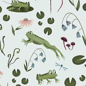 My project for course: Designing for Kids: Create Playful Patterns. Un projet de Illustration traditionnelle, Conception de produits, Création de motifs, Illustration numérique et Illustration jeunesse de Brittany Schmid - 28.08.2024