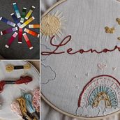 Mi proyecto del curso: Teoría del color para proyectos textiles. Fashion Design, Embroider, and Color Theor project by Luisa Franco Rubio - 08.28.2024