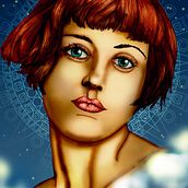 Mi proyecto del curso: Retratos digitales de fantasía con Photoshop. Traditional illustration, Drawing, Digital Illustration, Portrait Drawing, Digital Drawing, and Digital Painting project by José Enrique Cedillo - 08.29.2024