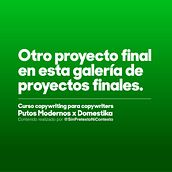 Si no hago este proyecto no acabaré el curso y no acabar es mal visto. . % Xavier Prado tarafından hazırlanan Reklamcılık, Metin, azarlığı, Hika, e anlatımı, Ve İletişim projesi - 08.29.2024