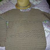 Mi proyecto del curso: Introducción a la técnica de hileras cortas en crochet para ropa. Fashion Design, Fiber Arts, DIY, and Textile Design project by claudia_fabrega_t - 08.29.2024