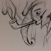 Mi proyecto del curso: Ilustración surrealista con rotuladores. Traditional illustration, Pencil Drawing, Drawing, Realistic Drawing, Artistic Drawing & Ink Illustration project by sophieduart84 - 08.25.2024