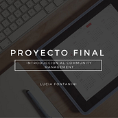curso: introducción al community management. Redes sociais, Marketing digital, Marketing de conteúdo, Marketing para Facebook, e Marketing para Instagram projeto de lucii_ftn - 29.08.2024