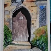 Doors. Fine Arts, Painting, and Watercolor Painting project by Marcin Szymanski - 08.30.2024