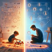 La Curiosidad que Conecta Mundos: De Juguetes Desarmados a la Gestión Humana. Un progetto di Cop, writing, Stor, telling, Content marketing e Comunicazione di Camilo Casas - 30.08.2024