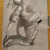 Mi proyecto del curso: Ilustración de personajes dinámicos. Un progetto di Illustrazione tradizionale, Character design, Fumetto, Creatività, Disegno, Disegno digitale e Manga di Diego Agudelo - 30.08.2024
