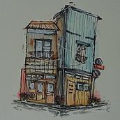 Mi proyecto del curso: Dibujo arquitectónico expresivo con marcadores de colores. Sketching, Drawing, Architectural Illustration, Sketchbook & Ink Illustration project by yoyismgm0912 - 08.30.2024
