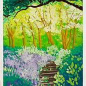 My project for course: Landscape Painting with Gouache for Beginners. Un projet de Beaux Arts, Peinture, Illustration naturaliste , et Peinture gouache de Markéta Heřmánková - 31.08.2024