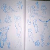 Mi proyecto del curso: Técnicas de dibujo en sketchbook para principiantes Ein Projekt aus dem Bereich Design von Figuren, Skizzenentwurf, Bleistiftzeichnung, Zeichnung und Sketchbook von Iris Anidos Casal - 31.08.2024