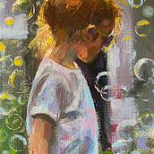 My project for course: Contemporary Oil Portraiture. Traditional illustration, Fine Arts, Painting, and Oil Painting project by Rebecca H - 07.15.2024