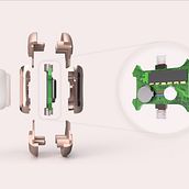 minu gps. Industrial Design, 3D, Graphic Design, and 3D Modeling project by Melissa BALLESTEROS - 08.31.2024