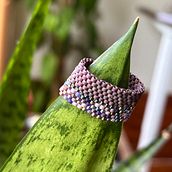 Mi proyecto del curso: Diseño de accesorios con cuentas: teje patrones elegantes. Accessor, Design, Arts, Crafts, Jewelr, Design, and Fiber Arts project by Dominique Rodriguez - 08.31.2024