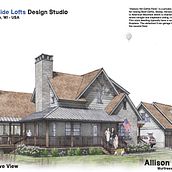 Allison Private Residence - Hickory Hill Cattle. Architecture, and Architectural Illustration project by Bryan Leather - 08.31.2024