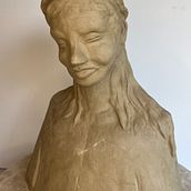 My project for course: Introduction to Clay Figurative Sculpture . % Sarah Kick tarafından hazırlanan Güzel sanatlar, He, Ve kel projesi - 08.26.2024