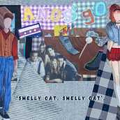 ANOS 90. Un progetto di Fashion design, Illustrazione di moda, Direzione artistica, Pittura, Collage, Bozzetti, Creatività, Disegno, Disegno a matita, Fotografia di moda, Pittura ad acquerello e Disegno artistico di Clara Alves - 01.09.2024