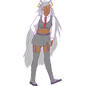 Cat OC, Bianca. Character Design, Creativit, Digital Drawing, and Color Theor project by Raleigh Scott - 08.31.2024