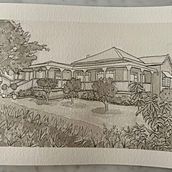 My project for course: Urban Illustration with Inking Techniques. Un progetto di Bozzetti, Disegno, Illustrazione architettonica, Sketchbook e Illustrazione con inchiostro di marcy_nicholson - 01.09.2024