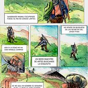 Mi proyecto del curso: Acuarela y color para cómic e ilustración. Traditional illustration, Comic, and Watercolor Painting project by Miguel Contreras - 09.01.2024