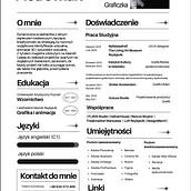 Mój projekt z kursu: Życiorysy dla kreatywnych: opracuj CV i list motywacyjny. Business, Communication, Creative Consulting, and Portfolio Development project by Martyna Pietrowiak - 09.02.2024