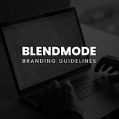 Blendmode Digital Brand . Br, ing, Identit, Design, Logo Design, and Graphic Design project by Miel Seña - 08.30.2023