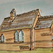 The old chapel with no bell. Architecture, Arts, Crafts, and Sketching project by Ivan Piggin - 09.03.2024