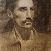 Mi proyecto del curso: Retrato realista al carboncillo. Fine Arts, Drawing, Portrait Drawing, Realistic Drawing, and Traditional illustration project by mdelgadom - 09.03.2024