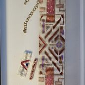 My project for course: Beaded Jewelry Design: Weave Elegant Patterns. Accessor, Design, Arts, Crafts, Fiber Arts, Jewelr, and Design project by emanon18 - 09.03.2024