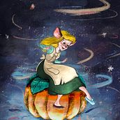 My project for course: Children’s Illustration with Procreate: Paint Magical Scenes. Children's Illustration, Digital Illustration, Digital Painting, and Picturebook project by romy makdissi - 09.03.2024