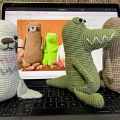 Mi proyecto del curso: Crochet: crea y transforma tus amigurumis. Amigurumi, Arts, Crafts, Crochet, DIY, Fiber Arts, To, and Design project by Carolina Plotnikow - 09.04.2024