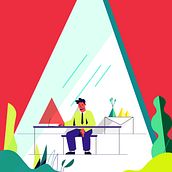 Animación para Reevolute "Innovation" Ein Projekt aus dem Bereich Motion Graphics, Animation, 2-D-Animation und Außenfotografie von Raúl González - 29.08.2023