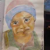 Mi proyecto del curso: Retrato artístico en acuarela. Fine Arts, Portrait Drawing, Painting, and Watercolor Painting project by Gelos Giles - 09.04.2024