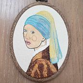 Mi proyecto del curso: Creación de retratos bordados en acuarela. Embroider, Painting, Watercolor Painting, and Textile Design project by MÓNICA RUBÍ - 09.19.2021