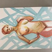 Mi proyecto del curso: Figura humana en acuarela . % Adriana tarafından hazırlanan Güzel sanatlar, Şekil Çizimi, Gerçekçi Çizim, Geleneksel illüstras, on, Tablo, Sulubo, Ve a Resim projesi - 09.05.2024