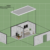 My project for course: Introduction to SketchUp for Architects and Interior Designers. Architecture, ArchVIZ, Digital Architecture, Interior Design, and Spatial Design project by CRISTIANA DUARTE - 09.05.2024