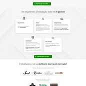 Meu projeto do curso: Aumente suas taxas de conversão: Aprenda a criar páginas de destino com Figma. UX / UI, and Web Design project by driellyb12 - 07.19.2024