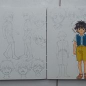Meu projeto do curso: Técnicas de sketchbook para ilustração infantil. Projekt z dziedziny Projektowanie postaci, Ilustracje dla dzieci, Malowanie gwaszami, R, sunek ołówkiem, Książka obrazkowa i Sketchbook użytkownika Mayrla Karla Gonçalves silva - 07.09.2024