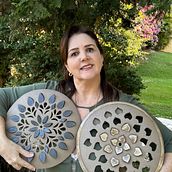 Mandalas em cerâmica de alta temperatura - 1240 graus. Un progetto di Scultura di topodasartes - 07.09.2024